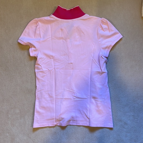Old Navy Pink Polo T Shirt in size L - Picture 4 of 4
